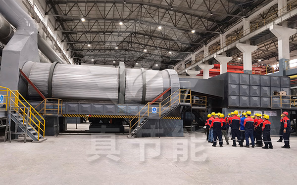 食用菌渣烘干機案例現場 食用菌渣烘干機案例現場