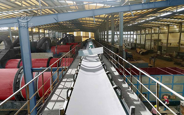 豆渣烘干機生產現場 豆渣烘干機生產現場